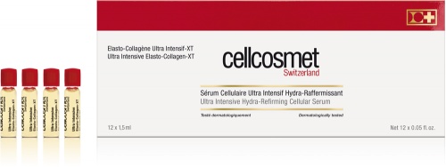 Клеточная сыворотка с эласто-коллагеном "Ультраинтенсив" Cellcosmet, 12 ам. * 1,5 мл